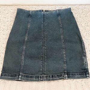 Free People Denim Skirt